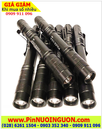 Police 905, Đèn pin siêu sáng bóng LED trắng Police 905 chính hãng _Xuất xứ Thái Lan (SD pin AAA)